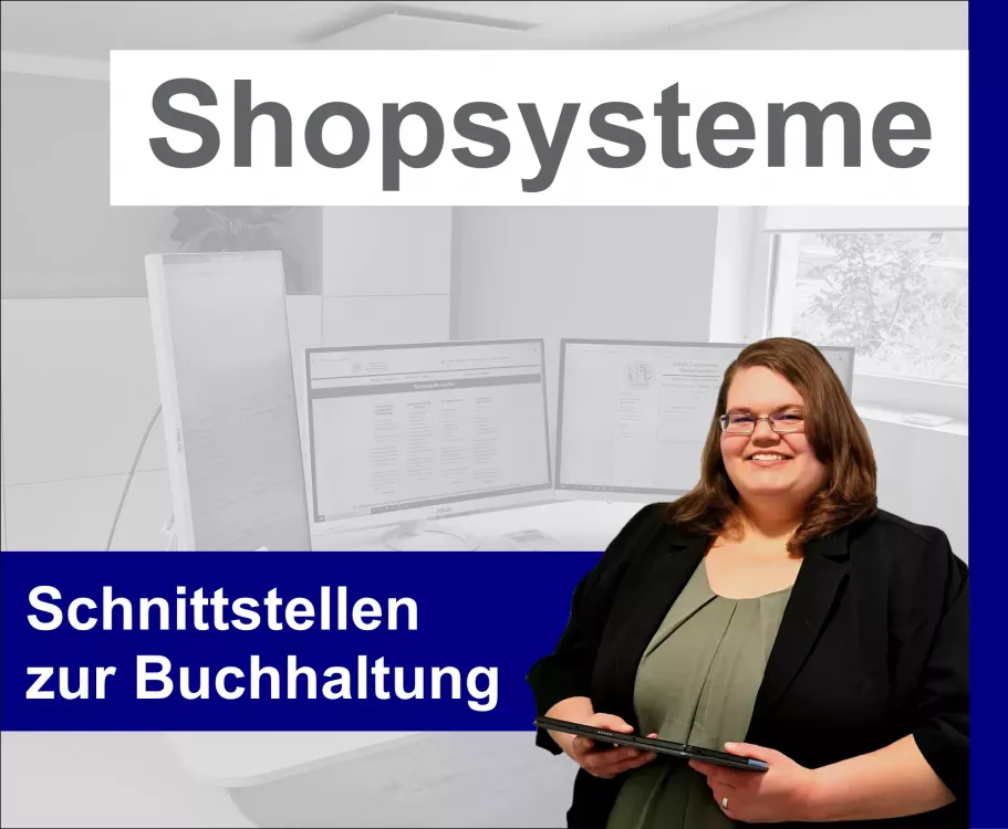 Shopsystem Anbidung zur Buchhaltung